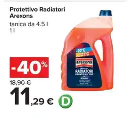 Carrefour Protettivo Radiatori Arexons offerta