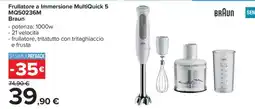 Carrefour Frullatore a Immersione MultiQuick 5 MQ50236M offerta