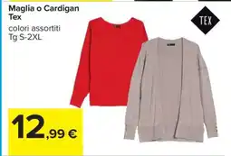 Carrefour Maglia o Cardigan offerta