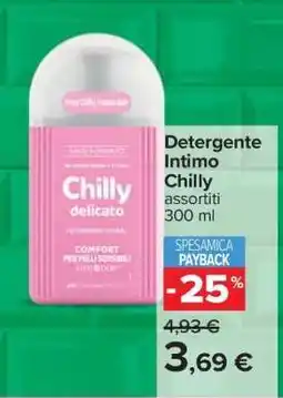 Carrefour Detergente Intimo Chilly offerta