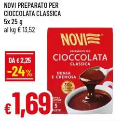 IperFamila Novi preparato per cioccolata classica offerta