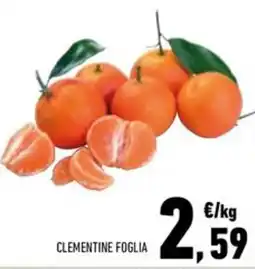 Conad Superstore Clementine foglia offerta