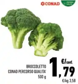 Conad Superstore Broccoletto conad percorso qualita' offerta