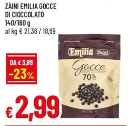 IperFamila Zaini emilia gocce di cioccolato offerta