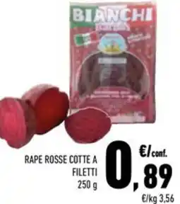 Conad Superstore Rape rosse cotte a filetti offerta