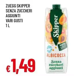 IperFamila Zuegg skipper senza zuccheri aggiunti offerta