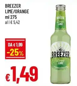 IperFamila Breezer lime/orange offerta