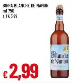 IperFamila Birra blanche de namur offerta
