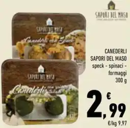 Conad Superstore Canederli SAPORI DEL MASO offerta