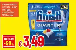 IperFamila Finish quantum/ ultimate limone pastiglie lavastoviglie offerta