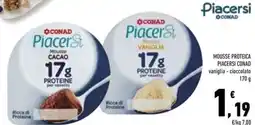 Conad Superstore Mousse proteica piacersi CONAD offerta