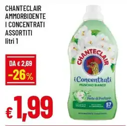 IperFamila Chanteclair ammorbidente i concentrati offerta