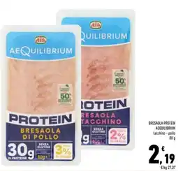 Conad Superstore Bresaola protein aequilibrium AIA offerta