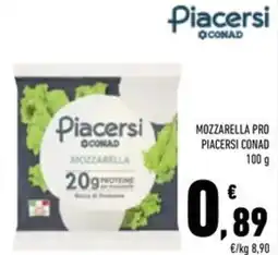 Conad Superstore Mozzarella pro piacersi CONAD offerta
