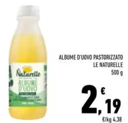 Conad Superstore Albume d'uovo pastorizzato LE NATURELLE offerta