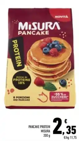 Conad Superstore Pancake protein MISURA offerta