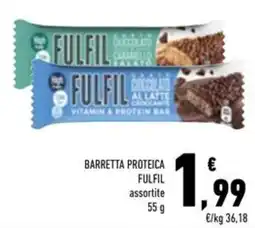Conad Superstore Barretta proteica FULFIL offerta