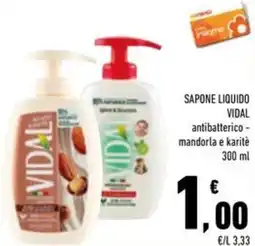 Conad Superstore Sapone liquido VIDAL offerta