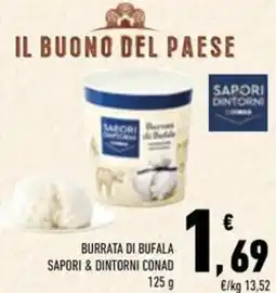 Conad Superstore Burrata di bufala sapori & dintorni CONAD offerta