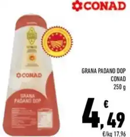 Conad Superstore Grana padano dop CONAD offerta