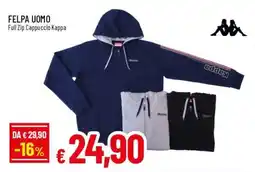 IperFamila Felpa uomo offerta