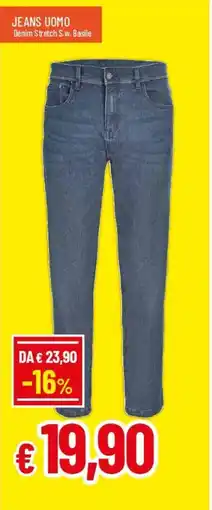 IperFamila Jeans uomo offerta