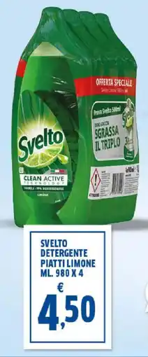 Sigma Svelto detergente piatti limone offerta