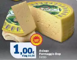 Sigma Asiago Formaggio Dop offerta