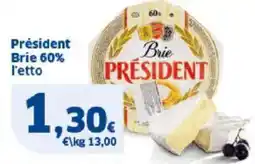 Sigma Président Brie 60% offerta