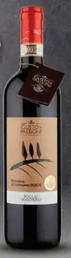 Sigma Gusto & Passione Vino Morellino Di Scansano Docg offerta
