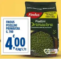 Sigma Findus pisellini primavera offerta
