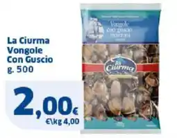 Sigma La Ciurma Vongole Con Guscio offerta