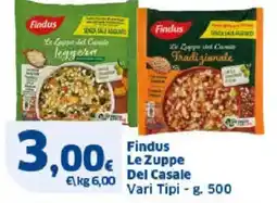 Sigma Findus Le Zuppe Del Casale offerta