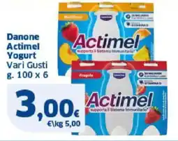 Sigma Danone Actimel Yogurt offerta