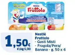 Sigma Nestlé Fruttolo - Gusti Misti - Fragola/Pera/Banana offerta
