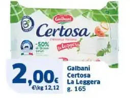 Sigma Galbani Certosa La Leggera offerta