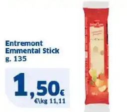 Sigma Entremont Emmental Stick offerta