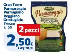 Sigma Gran Terre Parmareggio Parmigiano Reggiano Grattugiato Fresco offerta