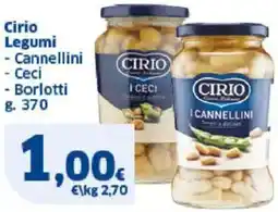Sigma Cirio Legumi - Cannellini - Ceci - Borlotti offerta