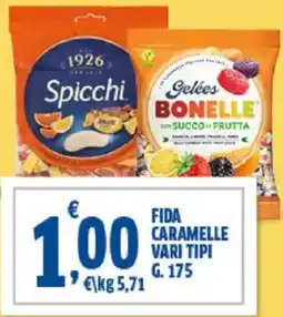 Sigma Fida caramelle offerta