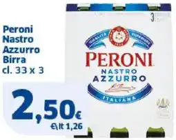 Sigma Peroni Nastro Azzurro Birra offerta