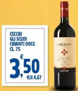 Sigma Cecchi gli scudi chianti docg offerta