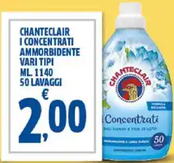 Sigma Chanteclair i concentrati ammorbidente offerta