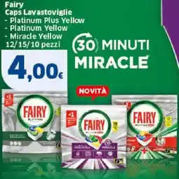 Sigma Fairy Caps Lavastoviglie - Platinum Plus Yellow - Platinum Yellow - Miracle Yellow offerta