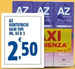 Sigma Az dentifricio offerta