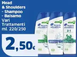 Sigma Head & Shoulders - Shampoo - Balsamo offerta