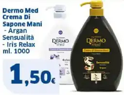 Sigma Dermo Med Crema Di Sapone Mani - Argan Sensualità - Iris Relax offerta