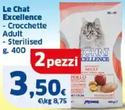 Sigma Le Chat Excellence - Crocchette Adult - Sterilised offerta