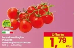 Interspar Pomodoro ciliegino 1º qualità Passo Dopo Passo Despar offerta