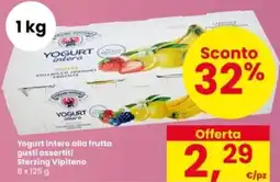Interspar Yogurt Intero alla frutta Sterzing Vipiteno offerta